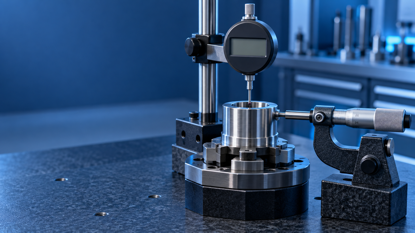 Two calibrated instruments showing different readings