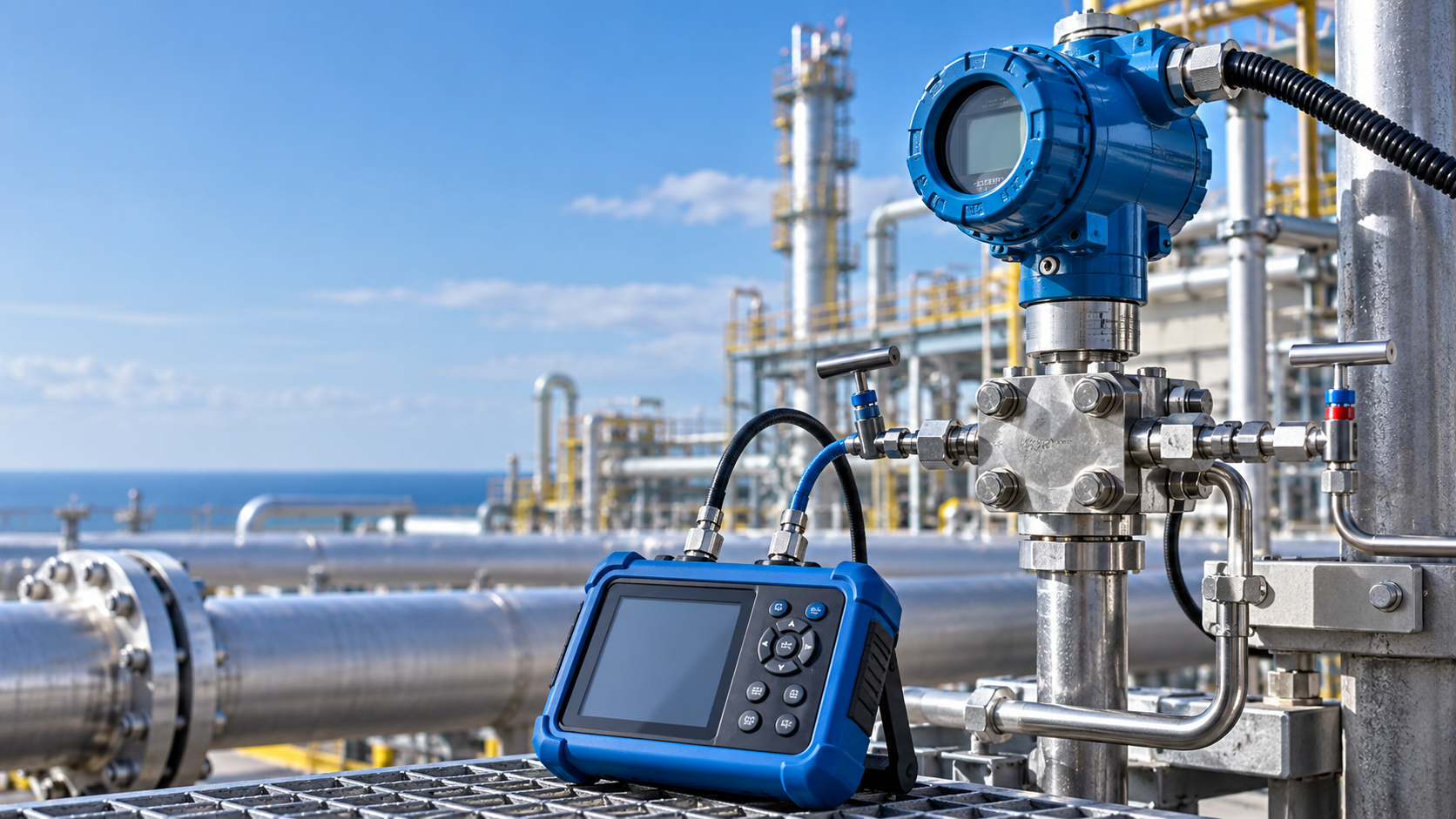 Oil and gas field instrument calibration planning
