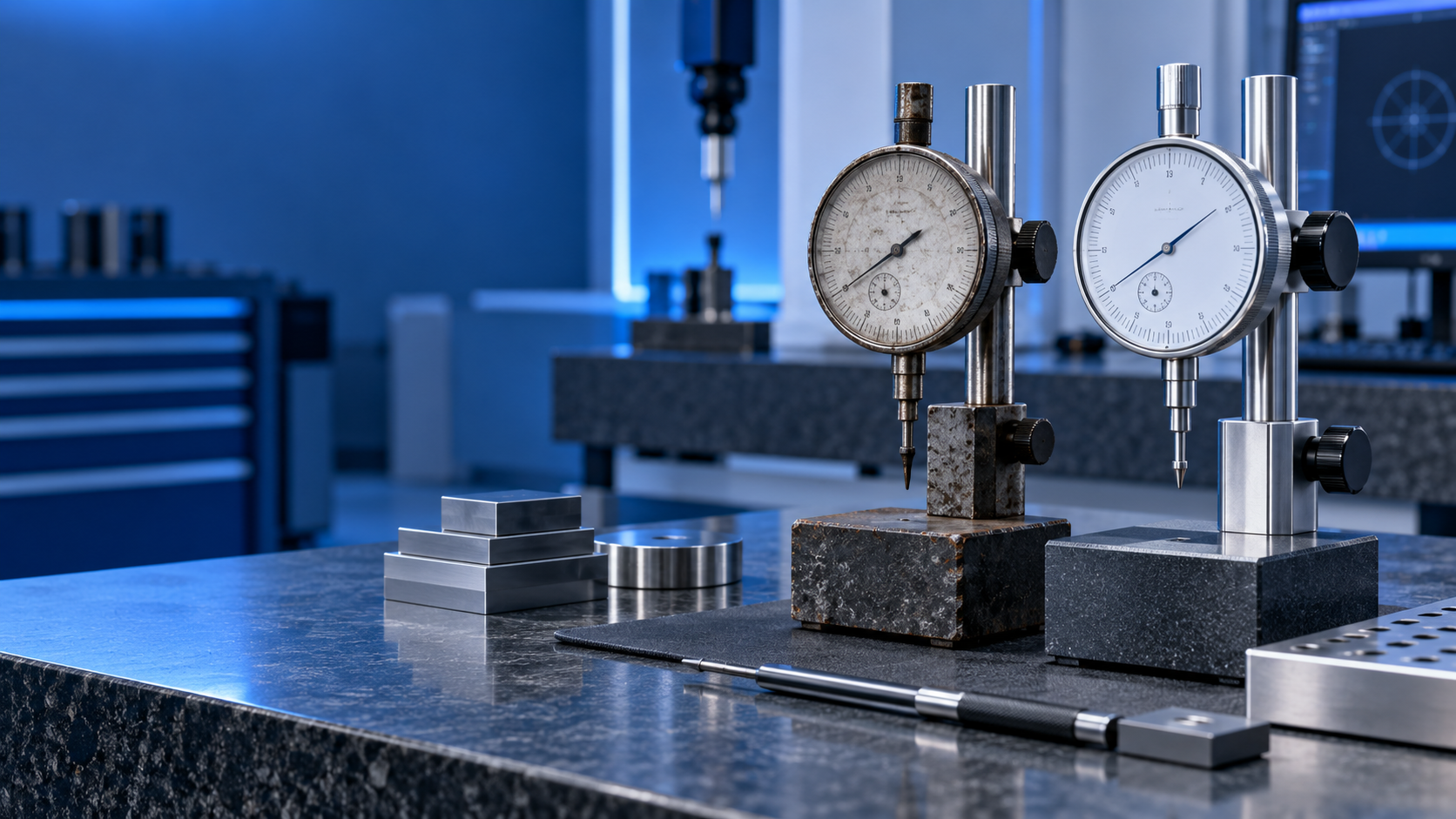 Decision between instrument calibration and replacement