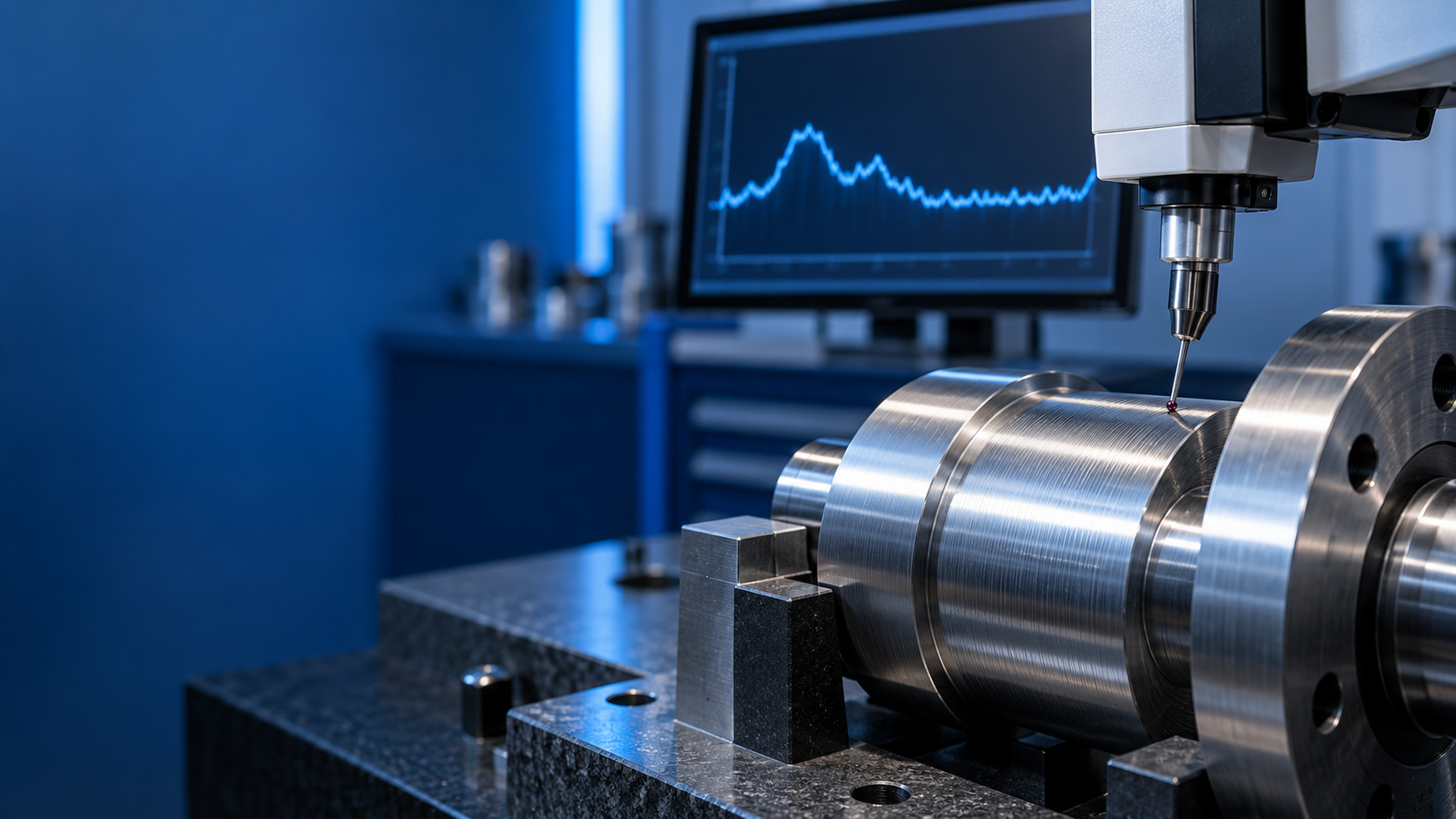 Surface roughness measurement with Ra Rz and cutoff